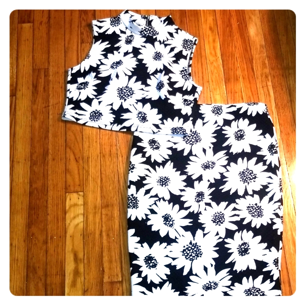 2 peice skirt set